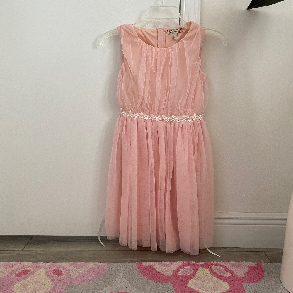 Speechless, Girl's Dress, Pink, Size: 10